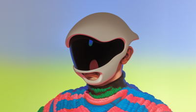 Power Ranger Helmet Painting