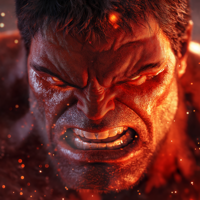 Angry Red Hulk