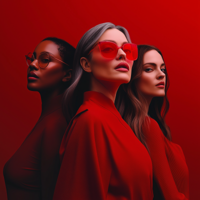 Modern Red Fashion