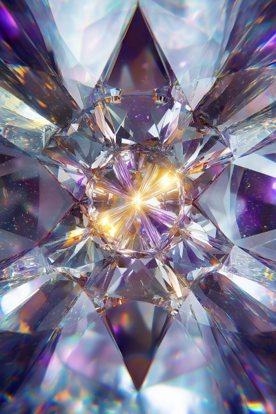 Purple Diamond Galaxy