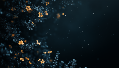 Dark Floral Fantasy
