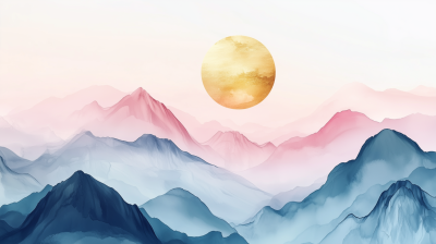 Mountain Background Vector