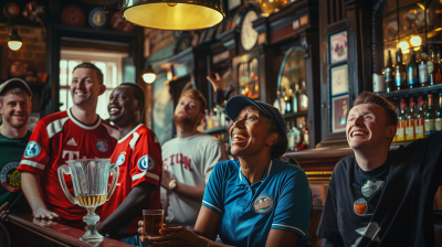 Celebration at the Pub