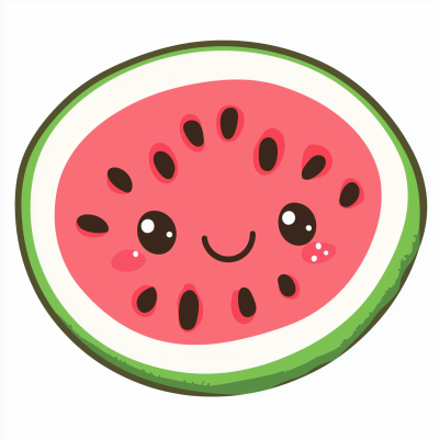 Cute Watermelon Slice