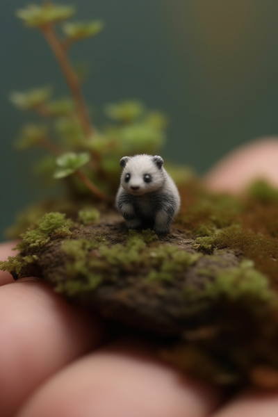 Miniature Baby Panda