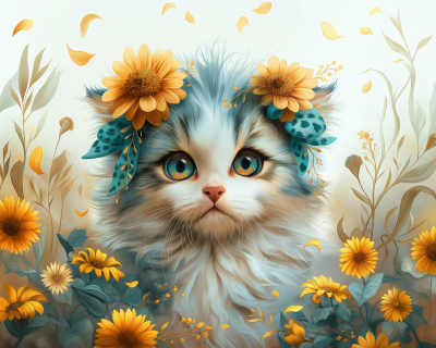 Adorable Baby Persia Cat