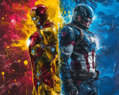 Superheroes Poster