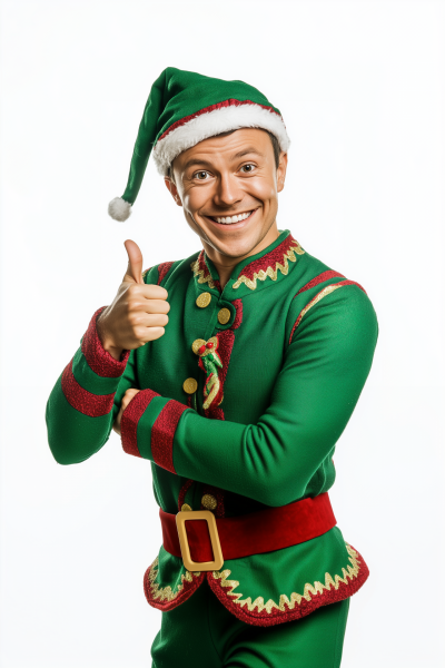 Festive Elf Portrait