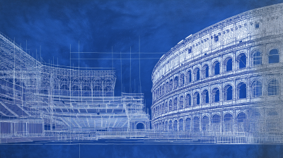 Stadium Architecture Blueprint