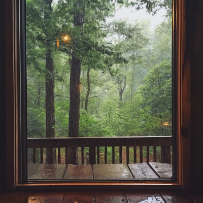 Rainy Day View