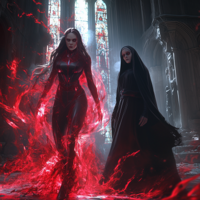 Sorceress and Specter