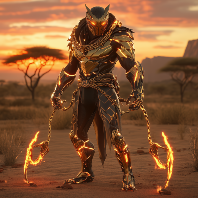 Hyperrealistic Scorpion Armor