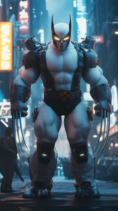 Wolverine Baymax Fusion