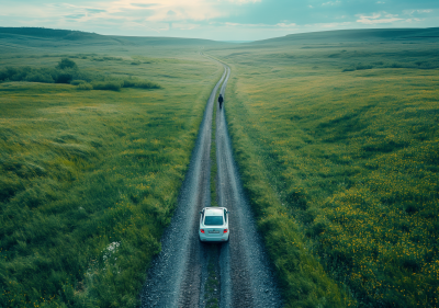 Quiet Roadside View