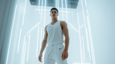 Devin Booker in White Uniform