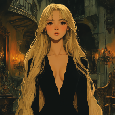 Ghibli Studio Style Illustration