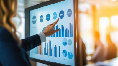 Woman Presenting in Boardroom