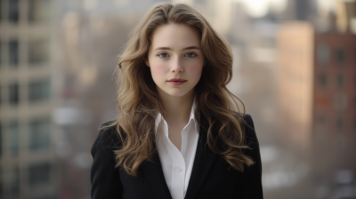 Professional Portrait of a Young Woman