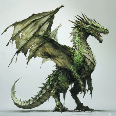 Green Dragon Sprite