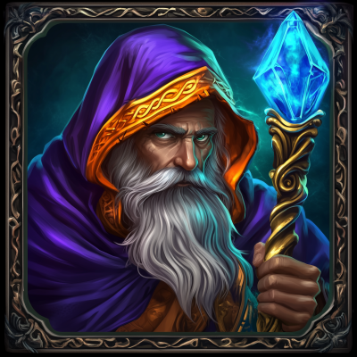 Old Wizard Slot Game Icon