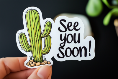See You Soon Sticker
