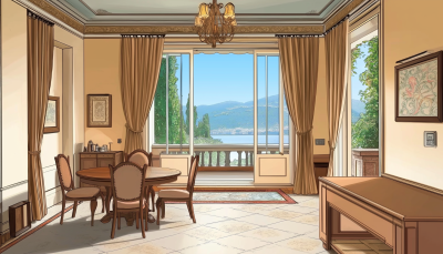 Anime Style Interior View