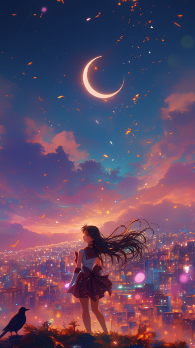 Vibrant Anime Scene