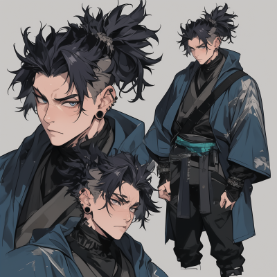 Teenage Shinobi Character Design