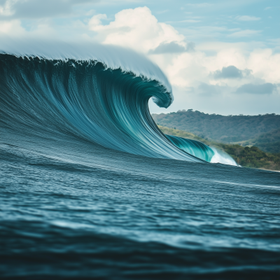 Powerful Ocean Waves