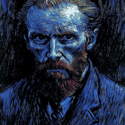 Self-Portrait by Van Gogh