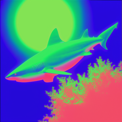 Underwater World of Sharks