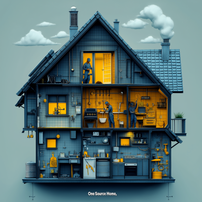 Modern Home Services Illustration
