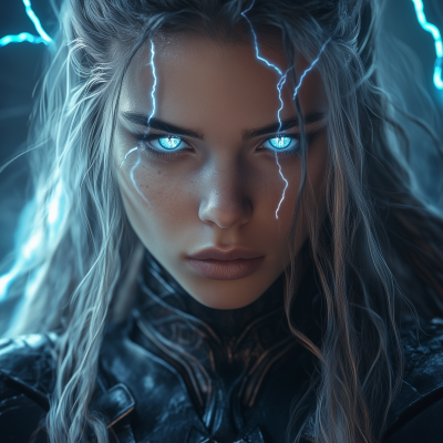 Female Goddess of Lightning