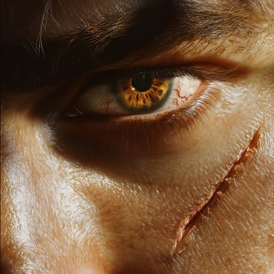 Scarred Face