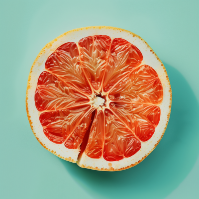 Juicy Pomelo Slice