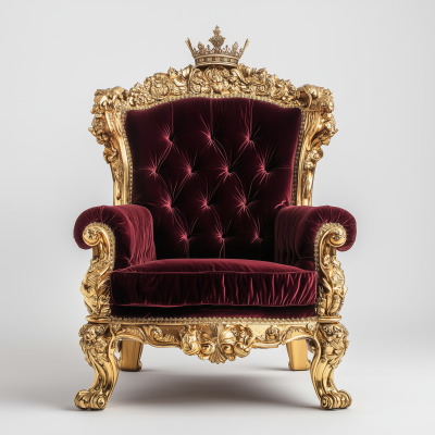 Luxurious Royal Throne