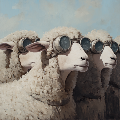 Herd of Blind Sheep