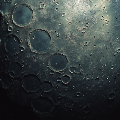Detailed Moon Surface