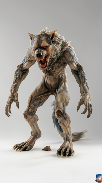 Terrifying Human-Wolf Creature
