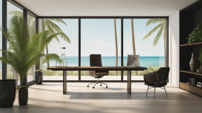 Modern Tropical Office