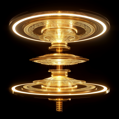 Golden Abstract Scale
