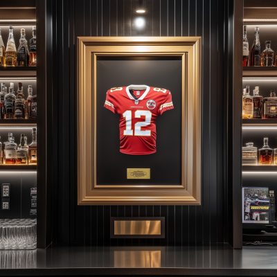Framed NFL Jersey