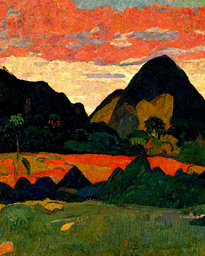 Landscape with Pieter Both Mountain