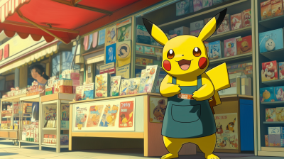 Pikachu at the Bazaar