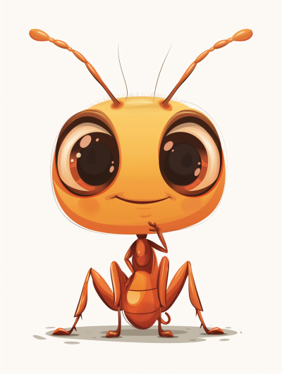 Cute Ant Character