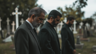 Funeral Gathering