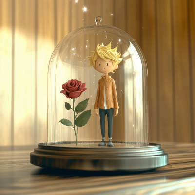 The Little Prince and His Rose