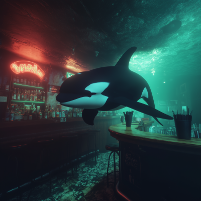 Orca at the Dive Bar