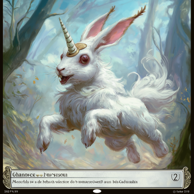 Bunny Unicorn Creature