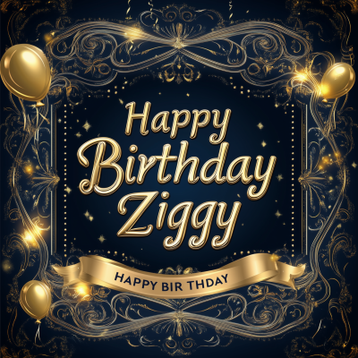 Ornate Birthday Card